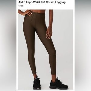 Alo Airlift Corset Top Legging in Black